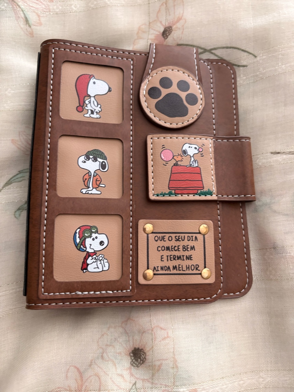 Snoopy Panel Notebook Cover